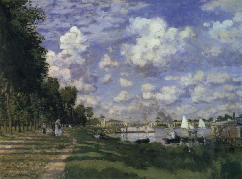 Claude Monet The Marina at Argenteuil china oil painting image